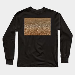 Golden Wheat Field Long Sleeve T-Shirt